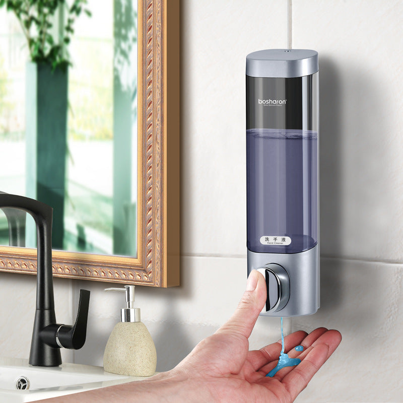 Wall-mounted No Punch Three-head Soap Dispenser Hotel Guesthouse House