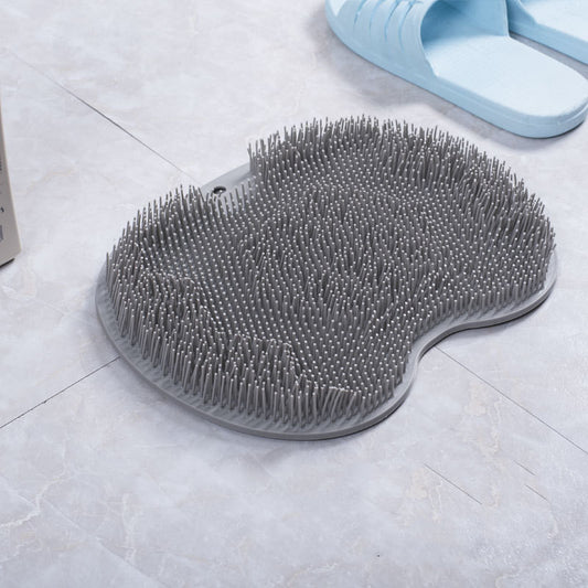 Silicone Body Scrubber with Massage and Cleansing Features for Feet and Back