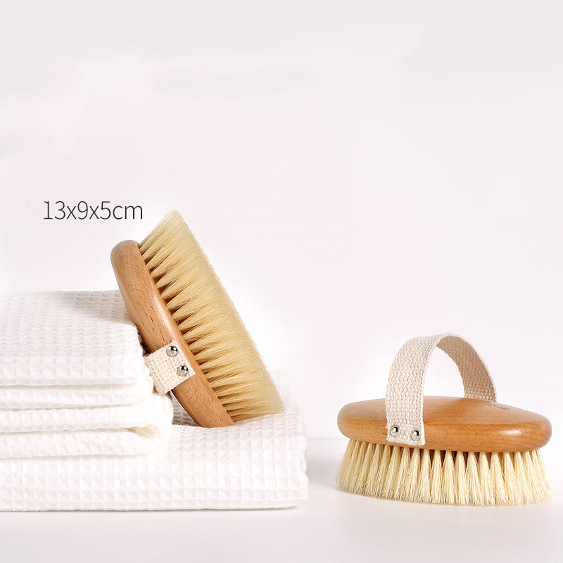 Bristle Bath and Body Brush, Body Fat Brush, Skin Brush, Hair Comp
